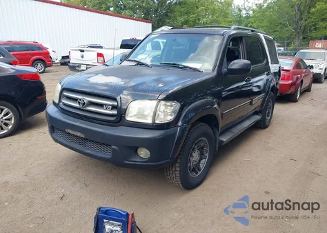 2003 Toyota Sequoia Limited V8 from USA, damaged, VIN 5TDBT48A43S171811